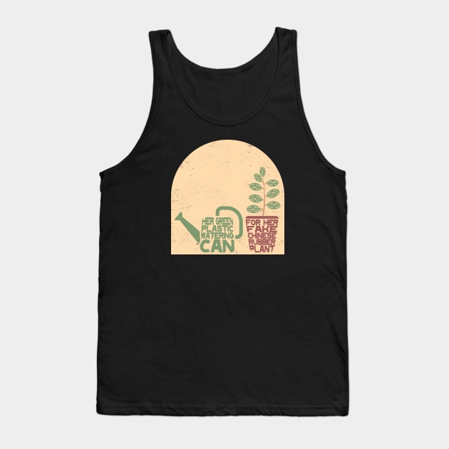 Fake Plastic Trees - Alt Rock Design Tank Top by TwistedCharm